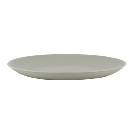 Plato Reutilizable Durable PP Mineral Gris Ø23,5cm (54 Uds)