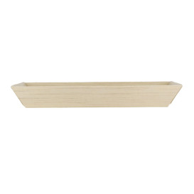Bandeja de Madera 21,5x8,5x2,8cm 350ml (100 Uds)