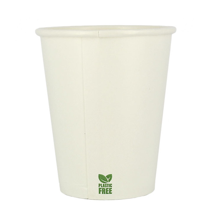 Vasos de cartón plastic free