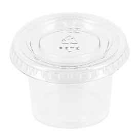 Tapa Tarrina para Salsas PET Trans. 30ml (2500 Uds)