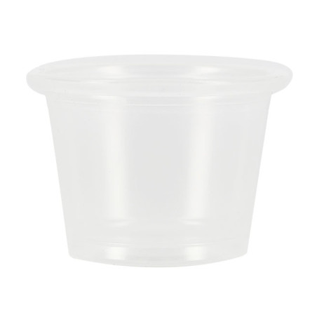 Tarrina PP Transparente para Salsas 30ml Ø4,8cm (200 Uds)