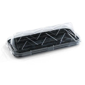 Bandeja Plastico Catering Rectang. Mármol 35X16 cm (5 Uds)