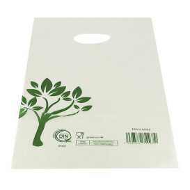 Bolsa Asa Troquelada Home Compost “Be Eco!” 20x33cm (3.000 Uds)