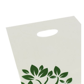 Bolsa Asa Troquelada Home Compost “Be Eco!” 20x33cm (3.000 Uds)