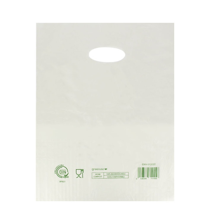 Bolsa Asa Troquelada Home Compost “Classic” 30x40cm (100 Uds)