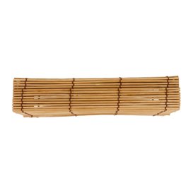 Envase de Bambú para Sushi 23x13x4,5cm (1 Ud)
