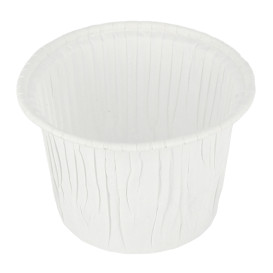 Cápsulas para Cupcakes 4,5x4x6,3cm Blanca (3080 Uds)