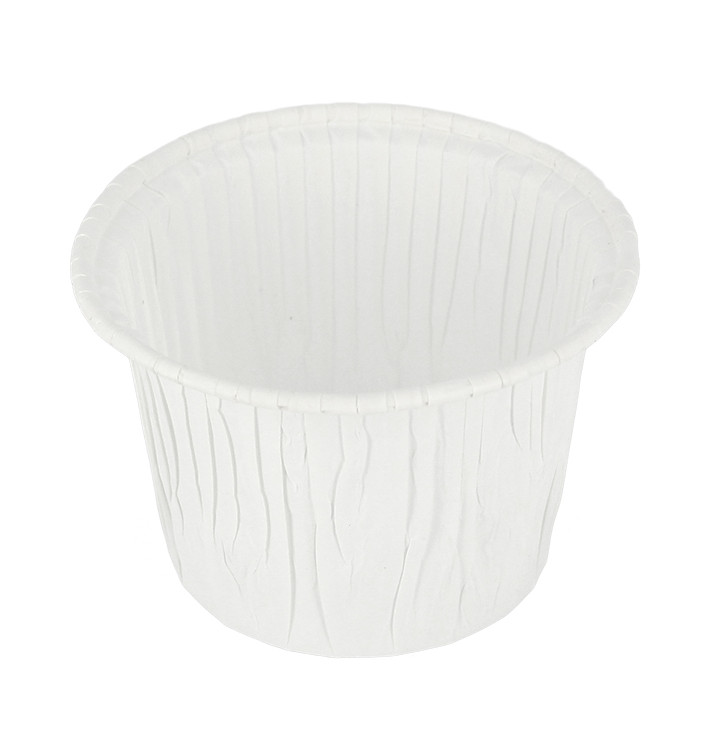 Cápsulas para Cupcakes 4,5x4x6,3cm Blanca (3080 Uds)