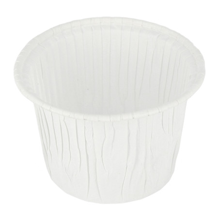 Cápsulas para Cupcakes 4,5x4x6,3cm Blanca (3080 Uds)