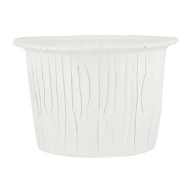 Cápsulas para Cupcakes 4,5x4x6,3cm Blanca (3080 Uds)