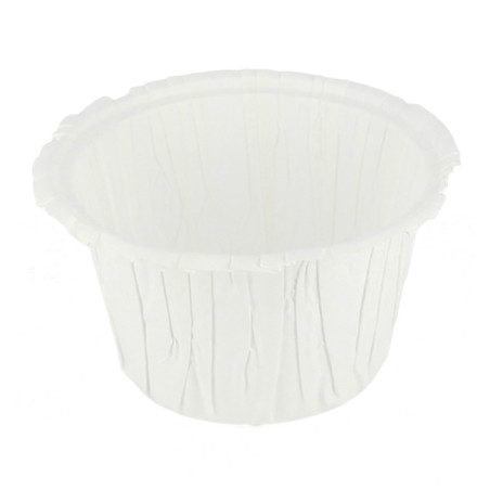 Cápsulas para Cupcakes 4,7x3,8x6cm Blanca (3.300 Uds)