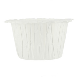 Cápsulas para Cupcakes 4,7x3,8x6cm  Blanca (3.300 Uds)