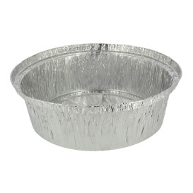 Envase de Aluminio Redondo para Pollos 1400ml (125 Uds)