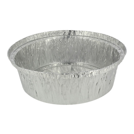 Envase de Aluminio Redondo para Pollos 1400ml (500 Uds)