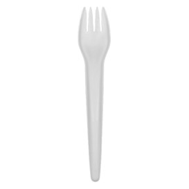 Tenedor de Papel Blanco 17cm (1.000 Uds)