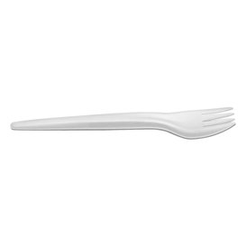 Tenedor de Papel Blanco 17cm (1.000 Uds)
