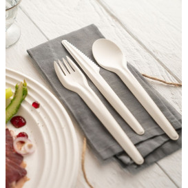 Cuchillo de Papel Blanco 17cm (50 Uds)