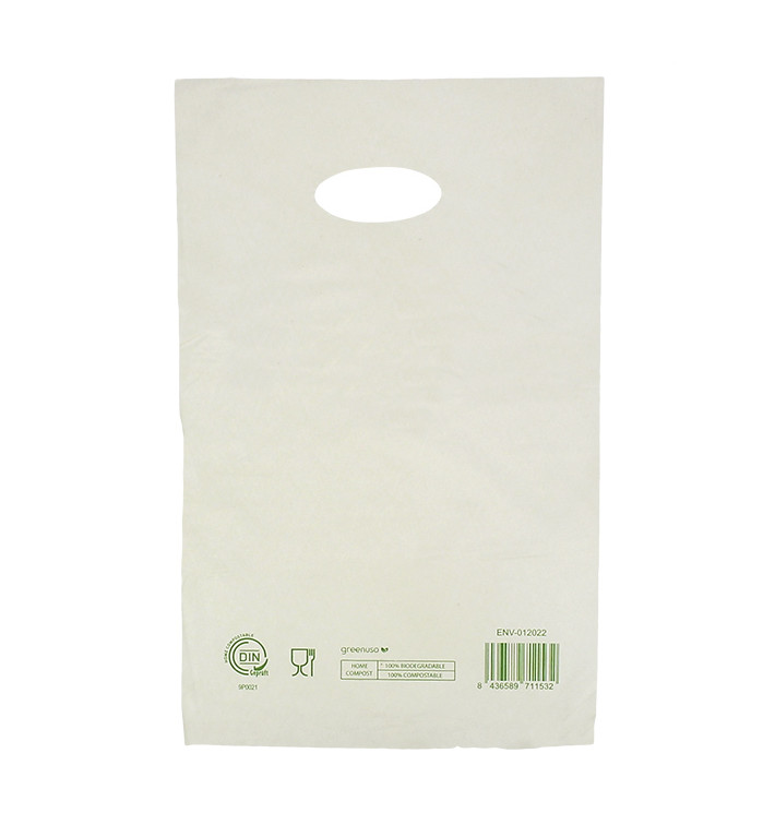 Bolsa Asa Troquelada Home Compost “Classic” 20x33cm (100 Uds)