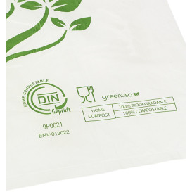 Bolsa Mercado Home Compost “Be Eco!” 23x30,5cm (100 Uds)