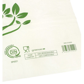 Bolsa Asa Troquelada Home Compost “Be Eco!” 30x40cm (100 Uds)