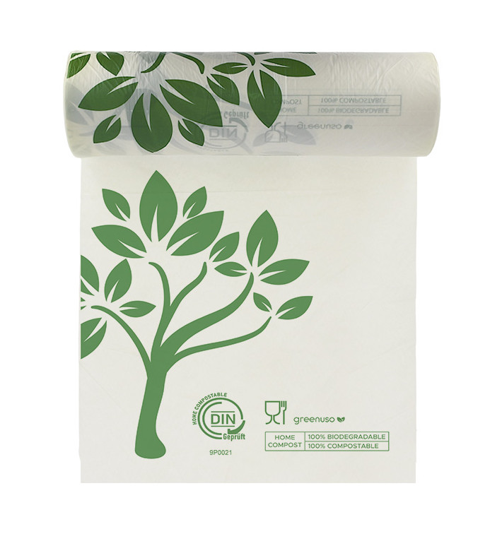 Rollo de Bolsas Home Compost “Be Eco!” 30x40cm (3.000 Uds)