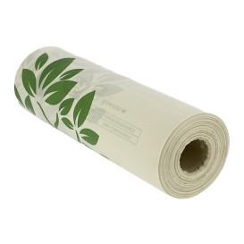 Rollo de Bolsas Home Compost “Be Eco!” 25x37cm (3.000 Uds)