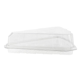 Envase Porción Tarta Transp. 16,2x13,5x5cm 1/8 Ø26cm (600 Uds)