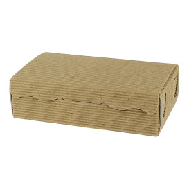 Caja para Dulces y Bombones Kraft 14x8x3,5cm 250g (100 Uds)