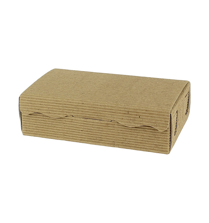 Caja para Dulces y Bombones Kraft 14x8x3,5cm 250g (100 Uds)