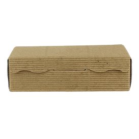 Caja para Dulces y Bombones Kraft 14x8x3,5cm 250g (800 Uds)