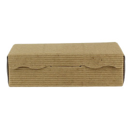 Caja para Dulces y Bombones Kraft 14x8x3,5cm 250g (800 Uds)