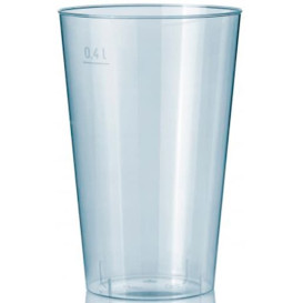 Vaso Inyectado Transparente PS 400 ml (50 Uds)