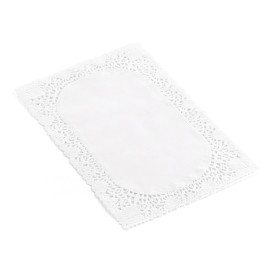 Blonda de Papel Calada Blanca Litos 20x30cm (250 Uds)