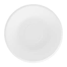 Plato Hondo Caña de Azucar Blanco Ø160mm (1000 Uds)