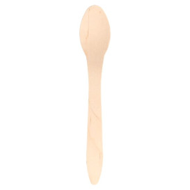 Cuchara de Madera Natural 187mm (1000 Uds)