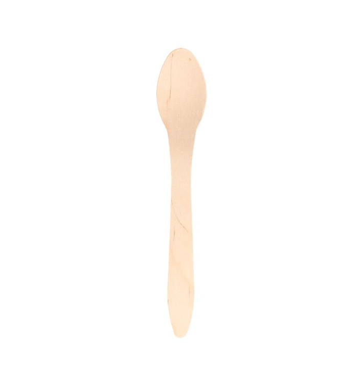 Cuchara de Madera Natural 187mm (1000 Uds)