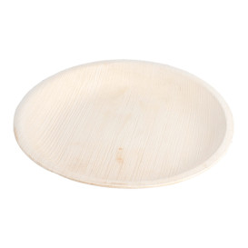 Plato Redondo Hoja de Palma 18,0 cm (200 Uds)