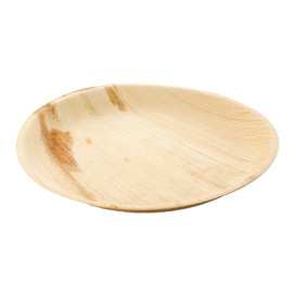 Plato Redondo Hoja de Palma 23,0 cm (25 Uds)