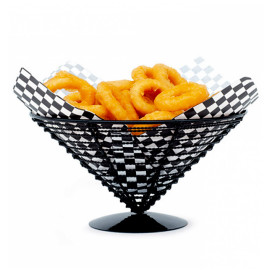 Cesta para Presentación Acero Ø230x125mm (1 Ud)
