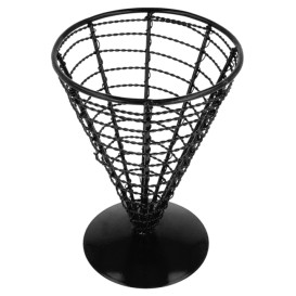 Cesta para Presentación Acero Ø128x180mm (1 Ud)