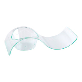 Plato Degustacion Water Green Ola 9,5x4,2cm (50 Uds)