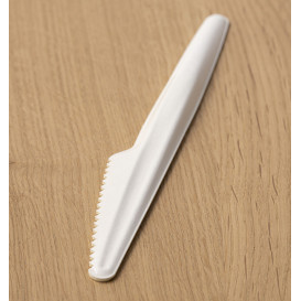 Cuchillo de Papel Blanco 17cm (50 Uds)