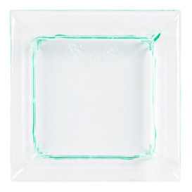 Plato Degustación "Water Green" 6,5x6,5x1,5cm (720 Uds)