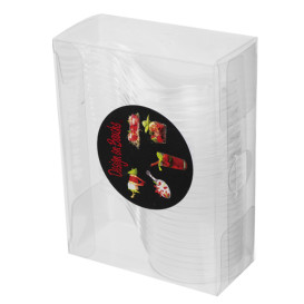 Cuchara Degustacion Plastico Transp. 12 cm (100 Uds)