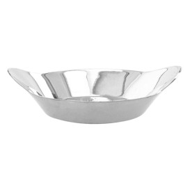 Bol Degustacion Plastico Ovalado Plateado 30ml 8x2cm (500 Uds)