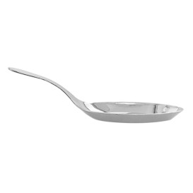 Cucharita Plastico para Salsas Plateado 10 cm (50 uds)