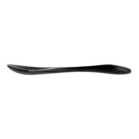 Cucharita de Bambu en color negro 9cm (50 Uds)
