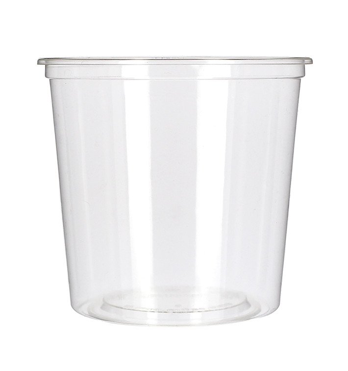 Tarrina Compostable PLA Transparente 720ml (50 Uds)
