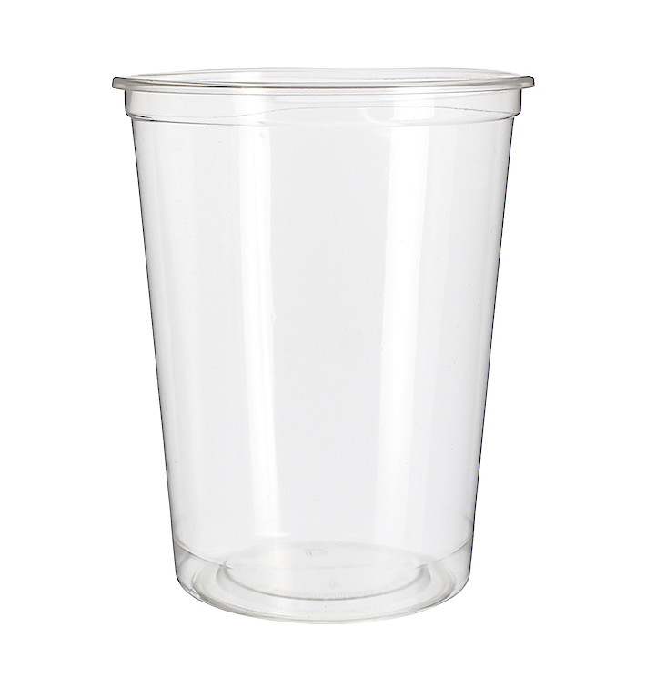 Tarrina Compostable PLA Transparente 960ml (50 Uds)