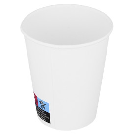 Vaso Cartón ECO 8 Oz/240ml Blanco Ø8cm (1.000 Uds)